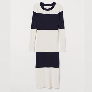 Mid length knit dress